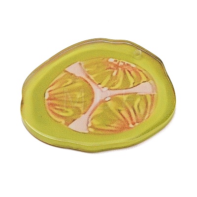 Printed Acrylic Pendants OACR-A046-02E-1