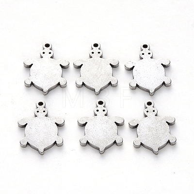 Tarnish Resistant 304 Stainless Steel Charms X-STAS-N092-76-1