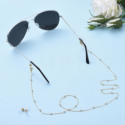 Brass Eyeglasses Chains AJEW-EH00014-1