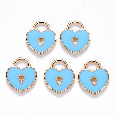 Alloy Enamel Charms ENAM-S121-039D-1