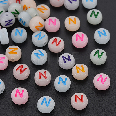 Acrylic Beads MACR-N008-58N-1