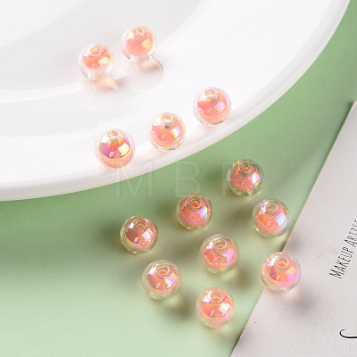 Transparent Acrylic Beads X-TACR-S152-15B-SS2109-1