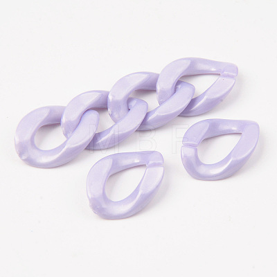 Opaque Acrylic Linking Rings OACR-S038-003B-03-1