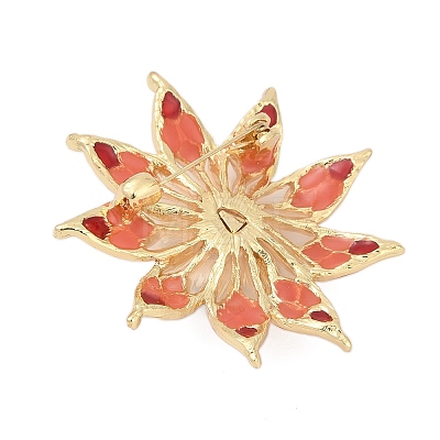 Sunflower Enamel Pins PALLOY-D361-17G-1