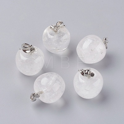 Natural Quartz Crystal Pendants G-E513-A10-1