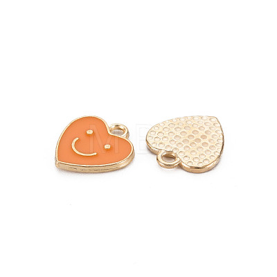 Alloy Enamel Charms X-ENAM-T016-12I-RS-1