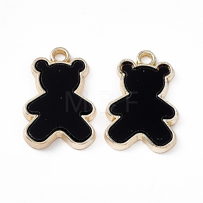 Opaque Resin Pendants PALLOY-P287-07LG-02-1