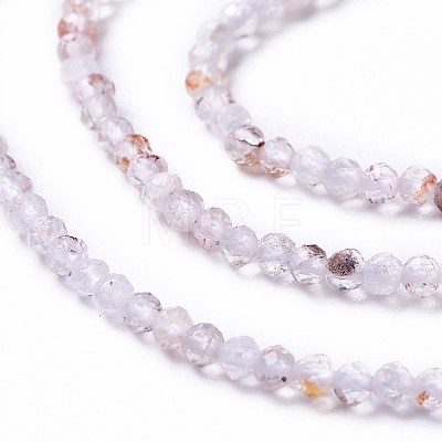 Natural Quartz Crystal Beads Strands G-L581A-003A-1