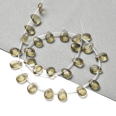 K9 Glass Beads Strands GLAA-Q102-01C-1