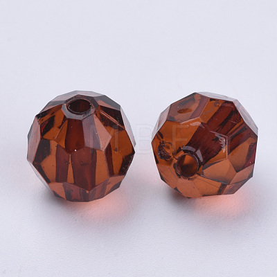 Transparent Acrylic Beads TACR-Q257-8mm-V60-1