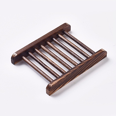 Natural Wooden Soap Case Holder AJEW-WH0105-56A-1