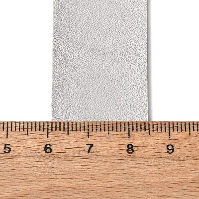 2M PVC Double Face Imitation Leather Ribbons SRIB-WH0011-127B-05-1
