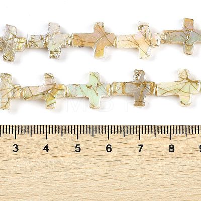 Drawbench Style Natural Freshwater Shell Beads Strands BSHE-G036-01-1
