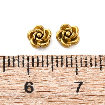 304 Stainless Steel Beads STAS-H235-06A-G-1