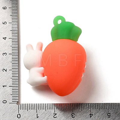 3D Plastic Pendants FIND-Q095-04B-1