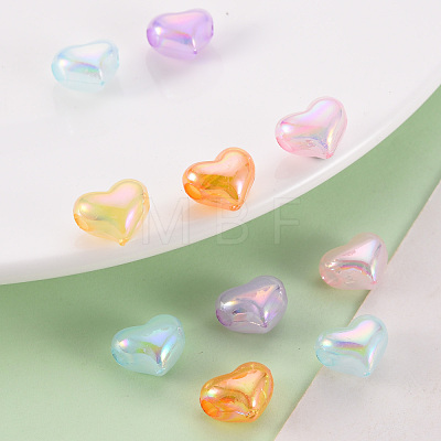 Imitation Jelly Acrylic Beads TACR-S154-43E-1