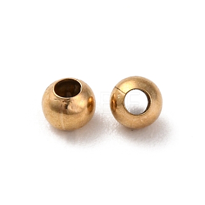 Tibetan Style Brass Spacer Beads KK-WH0063-09LG-1