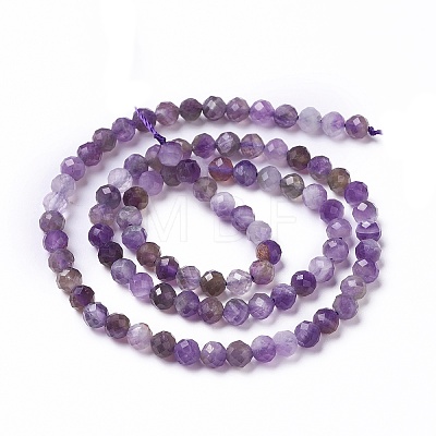 Natural Amethyst Beads Strands G-L581A-001-1