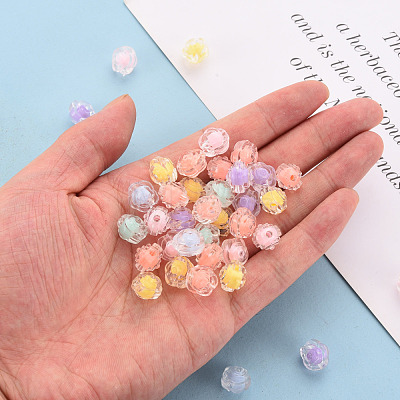 Transparent Acrylic Beads TACR-S152-20A-1