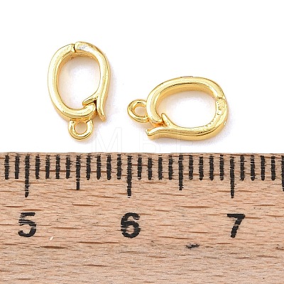 Brass Enhancer Shortener Pendant Bails KK-C142-06G-1