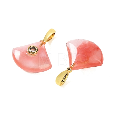 Cherry Quartz Glass Pendants GG-CBA1AE1-01G-02-1