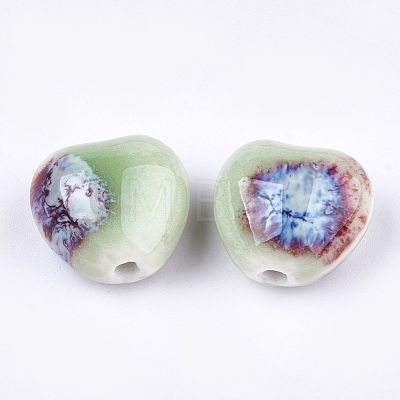 Handmade Porcelain Beads PORC-S498-15A-01-1