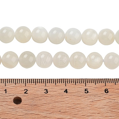Natural White Moonstone Beads Strands G-D294-8mm-1