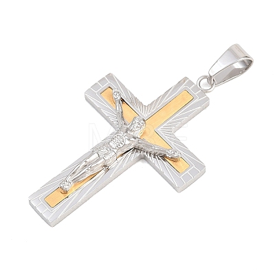 304 Stainless Steel Pendants STAS-B137-08PG-1