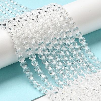 Transparent Glass Beads EGLA-A035-T6mm-D19-1