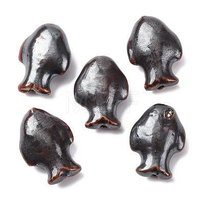 Handmade Porcelain Enamel Beads PORC-B006-01-1