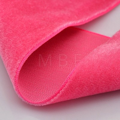 Polyester Velvet Ribbon for Gift Packing and Festival Decoration SRIB-M001-50mm-187-1