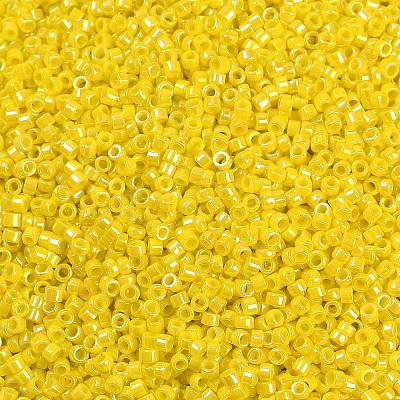 Opaque Colours Luster Glass Seed Beads SEED-H003-12E-1