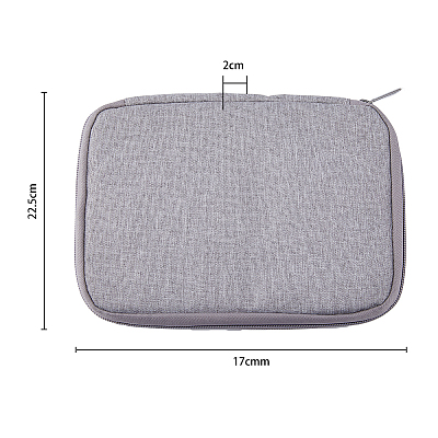 Nylon Watch Bands Storage Bag ABAG-WH0038-20A-1