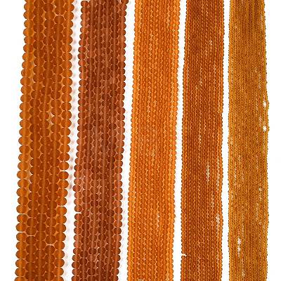 Transparent Glass Beads Strands EGLA-A044-T4mm-MD04-1