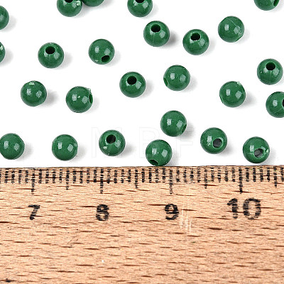 Opaque Acrylic Beads SACR-A006-06A-1