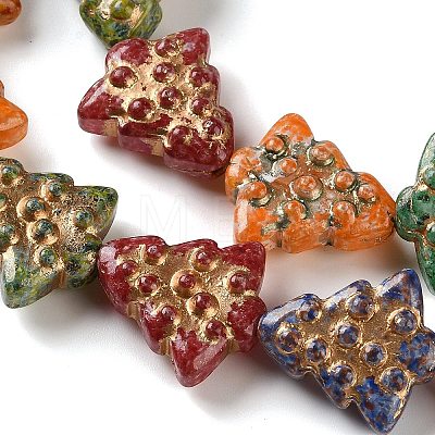 Painted Glass Bead Strands FIND-H023-07-1