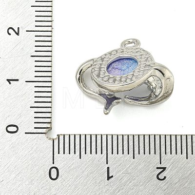 Alloy And Resin Pendants PALLOY-S029-01A-02-1