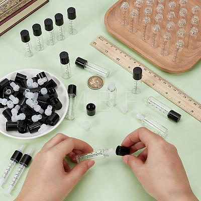 Empty Portable Glass Roller Ball Bottles MRMJ-WH0112-08-1