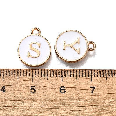 Alloy Enamel Charms ENAM-K075-06KCG-02-1