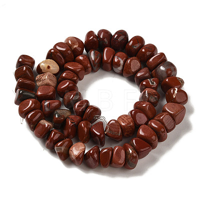 Natural Red Jasper Beads Strands G-B078-D05-03-1