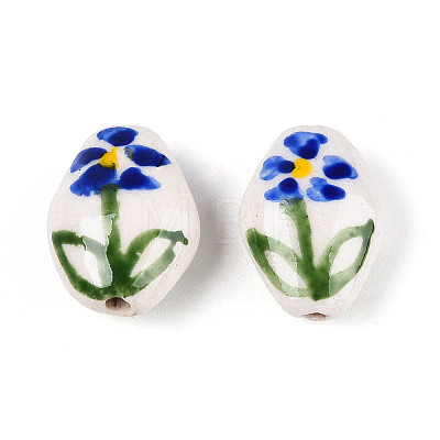 Handmade Porcelain Beads PORC-T134-17M-1