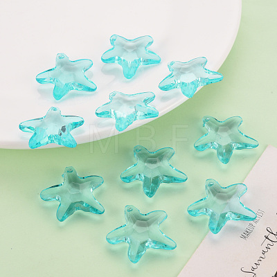 Transparent Acrylic Beads TACR-S154-58B-946-1