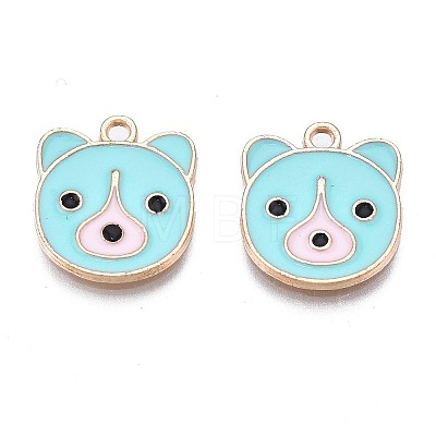 Alloy Enamel Pendants LS-ENAM-N054-75B-1