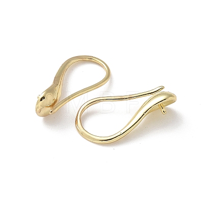 Brass Earring Hooks KK-A236-16G-1