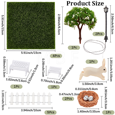 Resin Display Decorations DJEW-CN0001-46-1