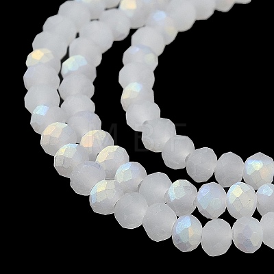 Imitation Jade Glass Beads Strands X1-EGLA-A034-J2mm-MB05-1