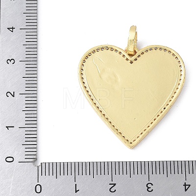 Brass Micro Pave Cubic Zirconia Pendants KK-K399-11G-1