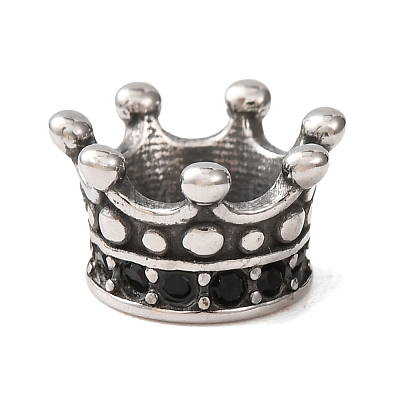 316 Surgical Stainless Steel European Beads SA-CBA7555-06AS-02-1