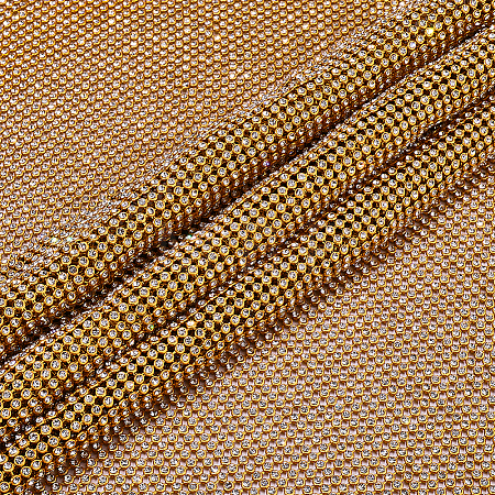 Aluminum Rhinestone Mesh Beaded Trim DIY-WH0750-412B-1