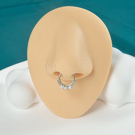 304 Stainless Steel Hoop Nose Rings WG6D581-03-1